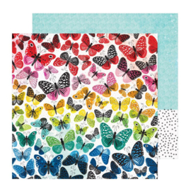 Vicki Boutin Bold And Bright Double-Sided Cardstock 12"X12" Smile Bright PREORDER