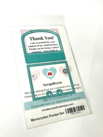 Scrapdiva Memorydex Pocket  