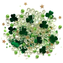 Buttons Galore Sparkletz Embellishment Pack 10g Lucky Charms