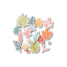 MPdesign Die-cuts – Summer Breeze – “Flowers&leaves” 