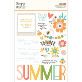 Simple Stories Summer Snapshots Rub-Ons 