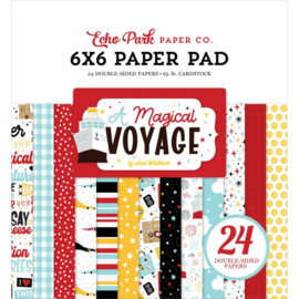 Echo Park Double-Sided Paper Pad 6"X6" 24/Pkg A Magical Voyage