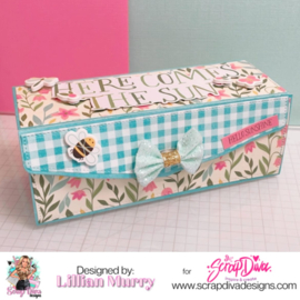 Scrapdiva 3D Rectangular Gift Box  