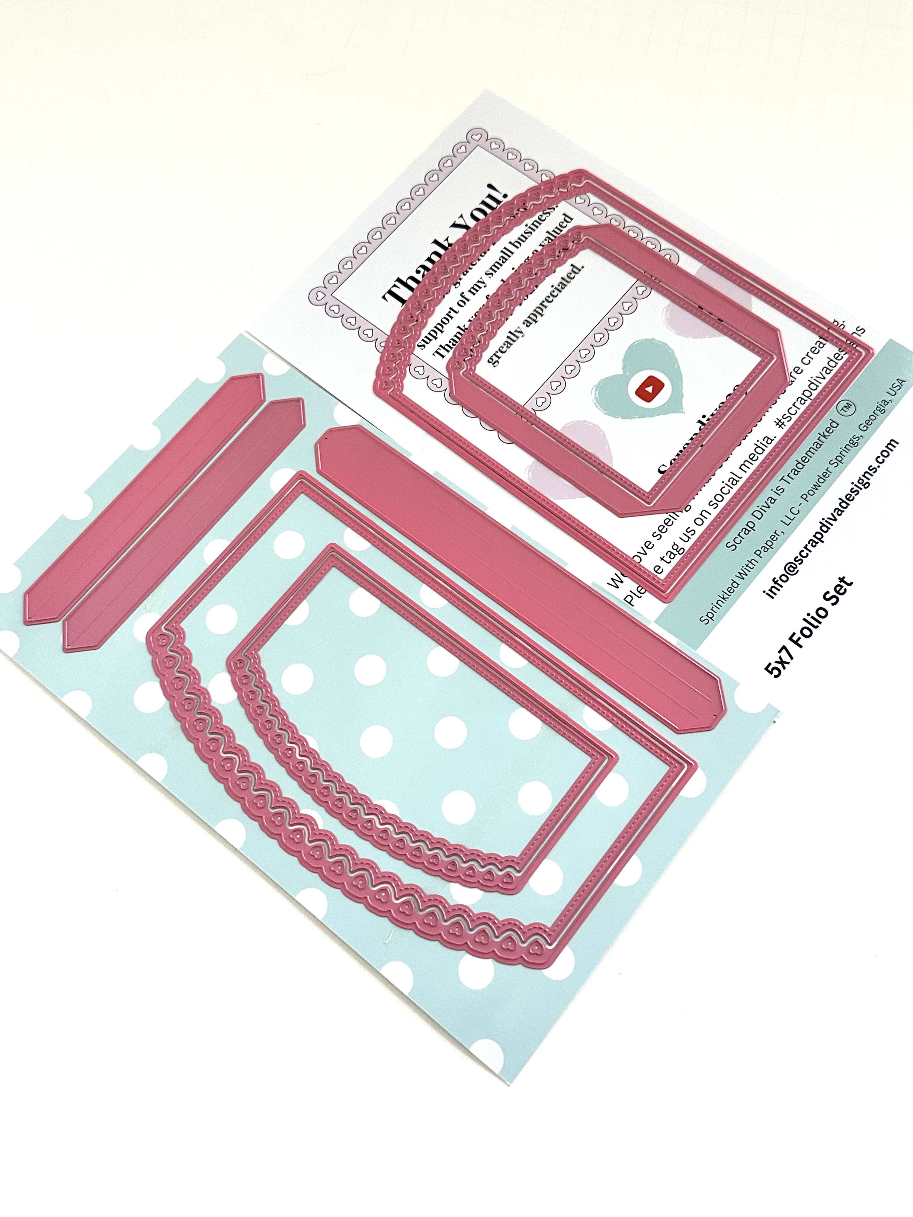 Scrapdiva 5x7 Folio Set