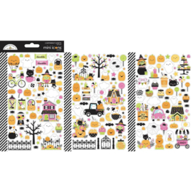 Doodlebug Mini Icons Stickers 3/Sheets Hey Pumpkin  