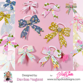 Scrapdiva Bow Bag Topper #3 Medium