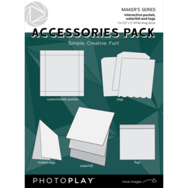 PhotoPlay Brag Book Accessories Pack White