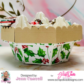Scrapdiva 3D Pie Gift Box 
