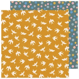 Maggie Holmes Parasol Double-Sided Cardstock 12"X12" Brave Spirit  