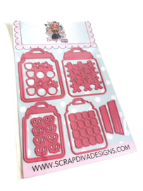 Scrapdiva Storage Jar Shaker