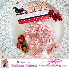Scrapdiva Christmas Bag Topper  