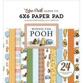 Echo Park Double-Sided Paper Pad 6"X6" 24/Pkg Winnie The Pooh