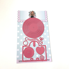 Scrapdiva Record Player Memory Dex