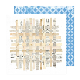 Vicki Boutin Discover + Create Double-Sided Cardstock 12X12" Past Time  
