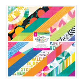 Vicki Boutin Bold And Bright Paper Pad 12"X12" 48 Sheets preorder