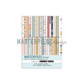 Masterpiece design – Pocket Page kaartjes 3×4″ – Summer Things 