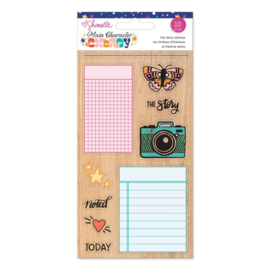 Shimelle Main Character Energy Clear Stamps 10/Pkg  