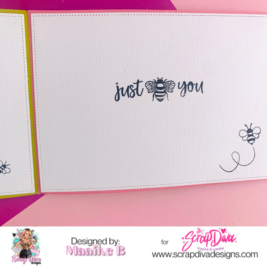 Scrapdiva Bee Happy Stamp Set