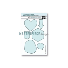 Masterpiece Design 4x6" Die-set "Simple Shapes"  