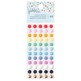 Pebbles All The Cake Enamel Dots (60pcs)  