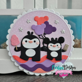 CarlijnDesign Snijmallen Bubble Besties - door Jocelijne Design CDJD-0044  