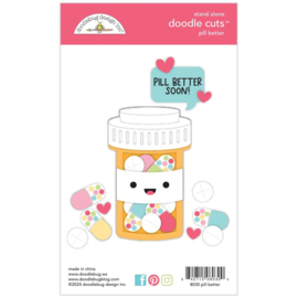 Doodlebug Doodle Cuts Dies Pill Better PREORDER