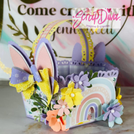 Scrapdiva 3D (Easter) Basket  