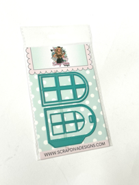 Scrapdiva Door Tag Midi