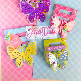 Scrapdiva Butterfly Bag Topper  