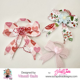 Scrapdiva Bow Bag Topper #3 Small