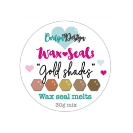 CarlijnDesign Wax Seal Melts "Gold Shades" 30g (CDWX-0005)