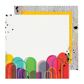 Vicki Boutin Bold And Bright Double-Sided Cardstock 12"X12" Prism PREORDER