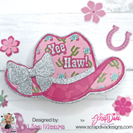Scrapdiva  Cowboy Hat Mini Album  