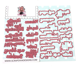 Scrapdiva Spring Words 2026