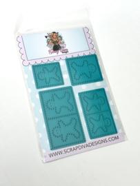 Scrapdiva Gingerbread Postage Stamp 