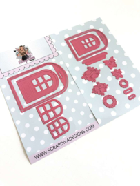 Scrapdiva Door tags #2