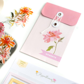 PinkFresh Journaling Bits 14/Pkg Chrysanthemum 