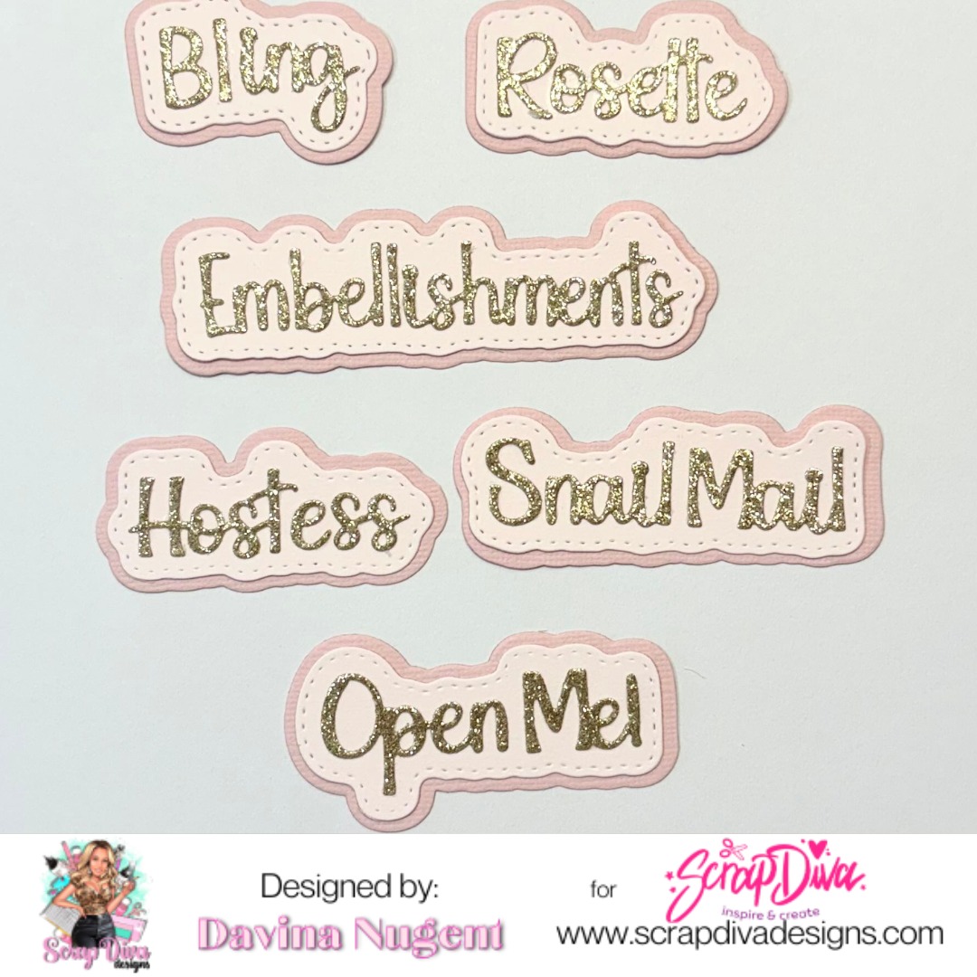 Scrapdiva Swap Partner Words #2 preorder