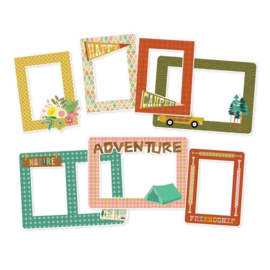 Simple Stories Trail Mix Chipboard Frames