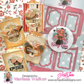 Scrapdiva Seed Bag Envelope Set