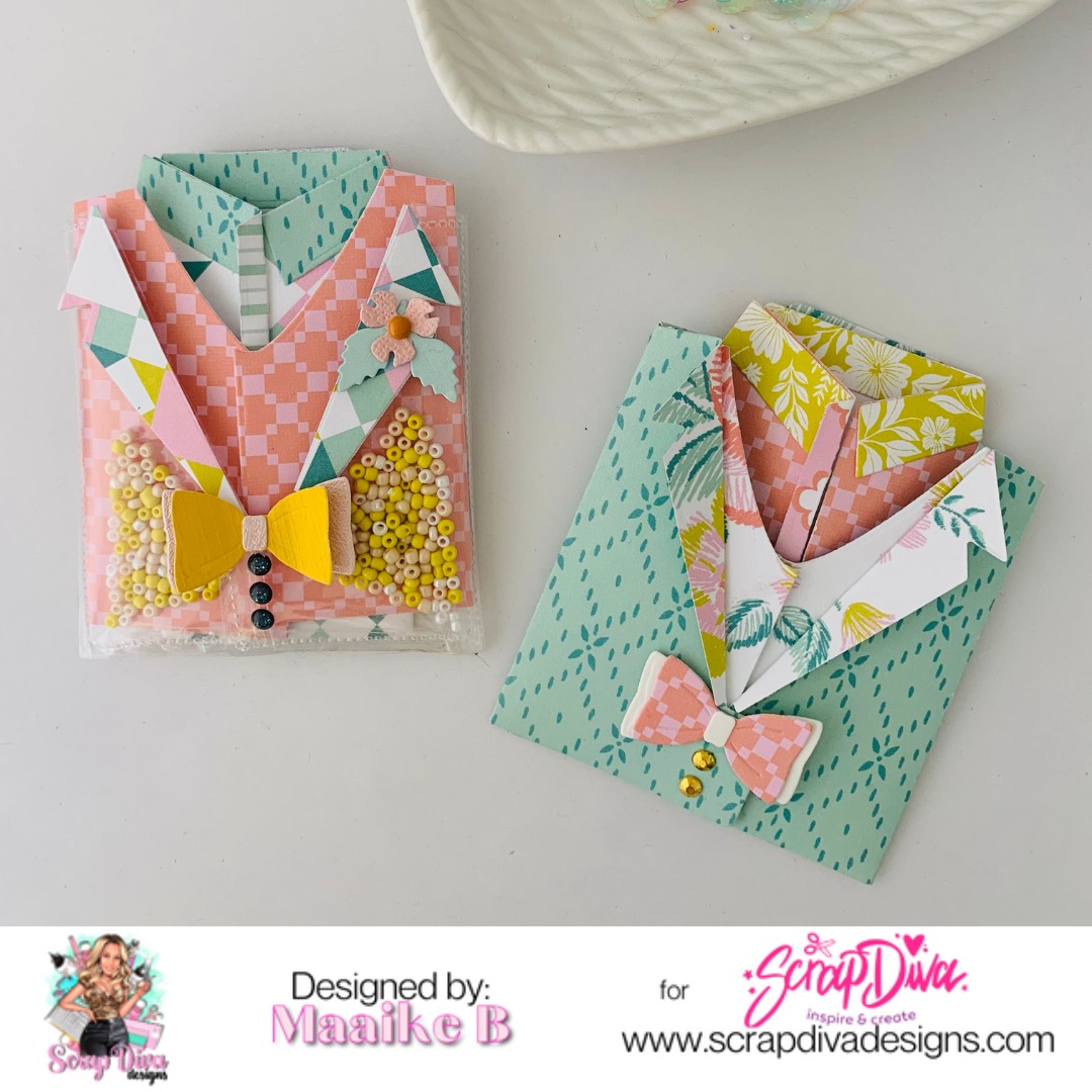 Scrapdiva 3PC Suit Tag preorder