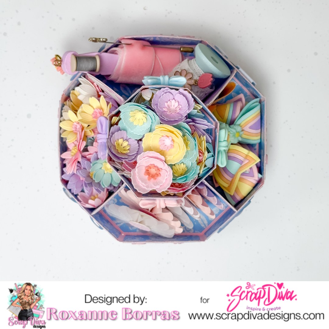 Scrapdiva 3D Carousel Tray  