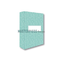 Masterpiece Design 6x8" Memory Planner album - "Cozy Moments - Turquoise"  