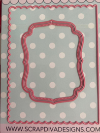 Scrapdiva Scalloped Mini Album