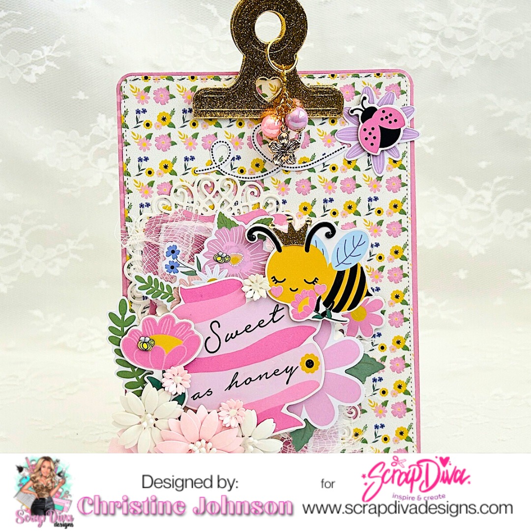 Scrapdiva  5x7 Clipboard