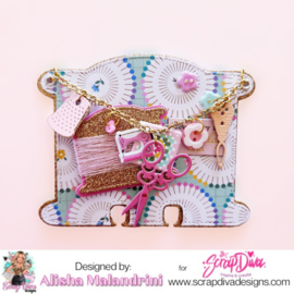 Scrapdiva Shabby Chic Memorydex 