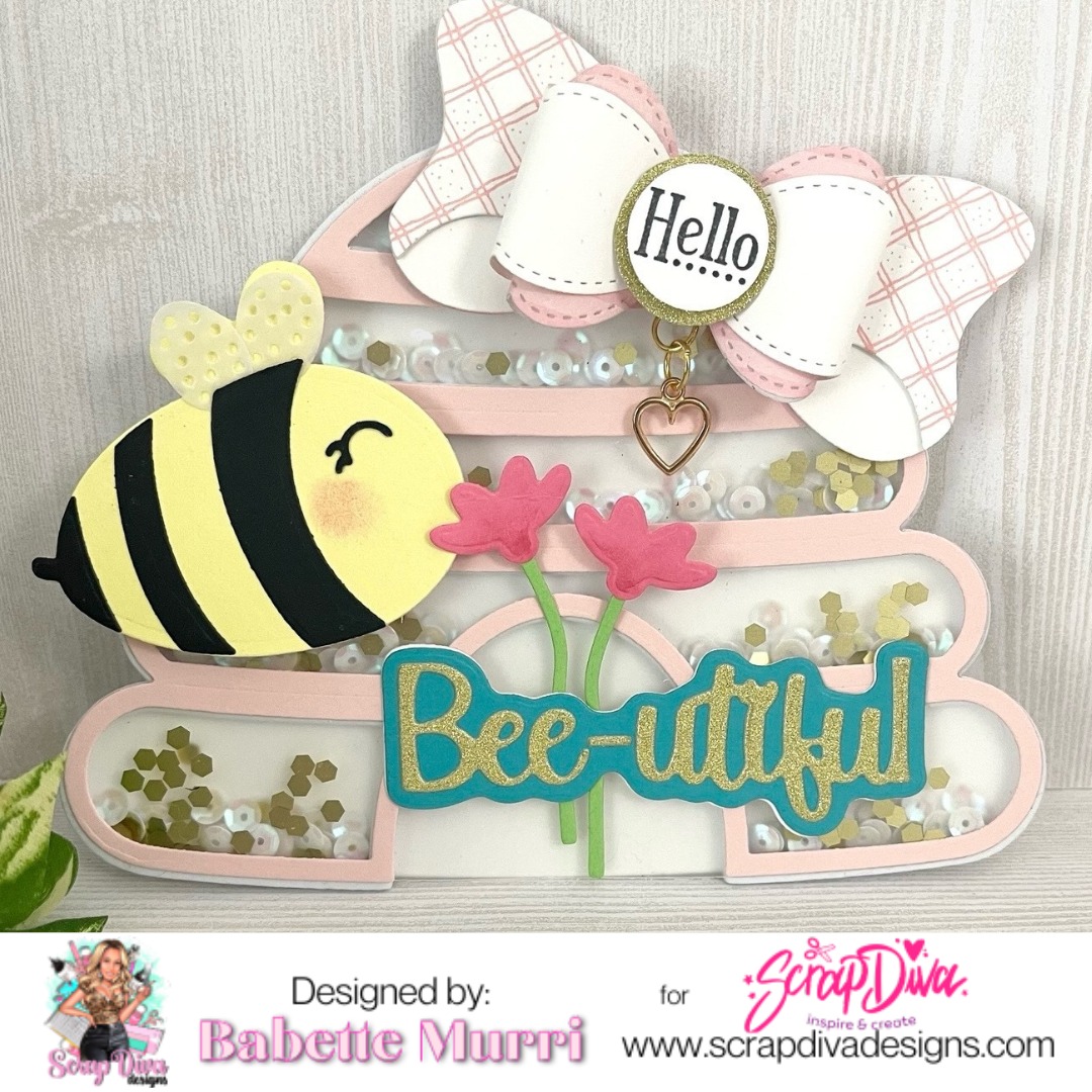 Scrapdiva Bee Hive Mini Album