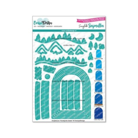 CarlijnDesign Snijmallen Snowglobe Domes (CDSN-0237)  