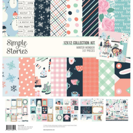 Simple Stories Collection Kit 12"X12" Winter Wonder  