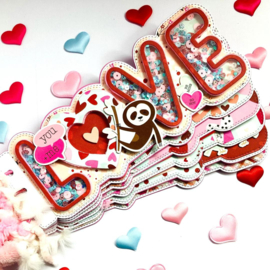Scrapdiva Love Mini Album Card